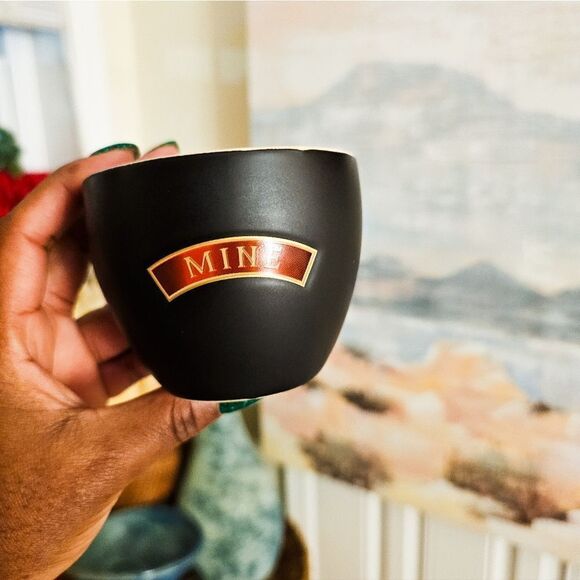 New VTG Baileys Irish Cream Yours & Mines Moni Dessert Bowls. - Picture 14 of 16